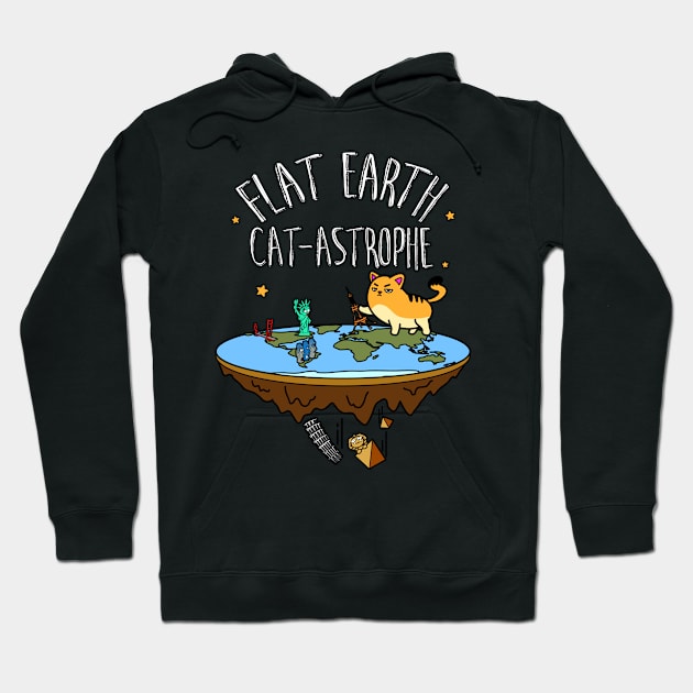 Flat Earth Catastrophe Hoodie by Odyssey605